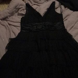 Black formal dress